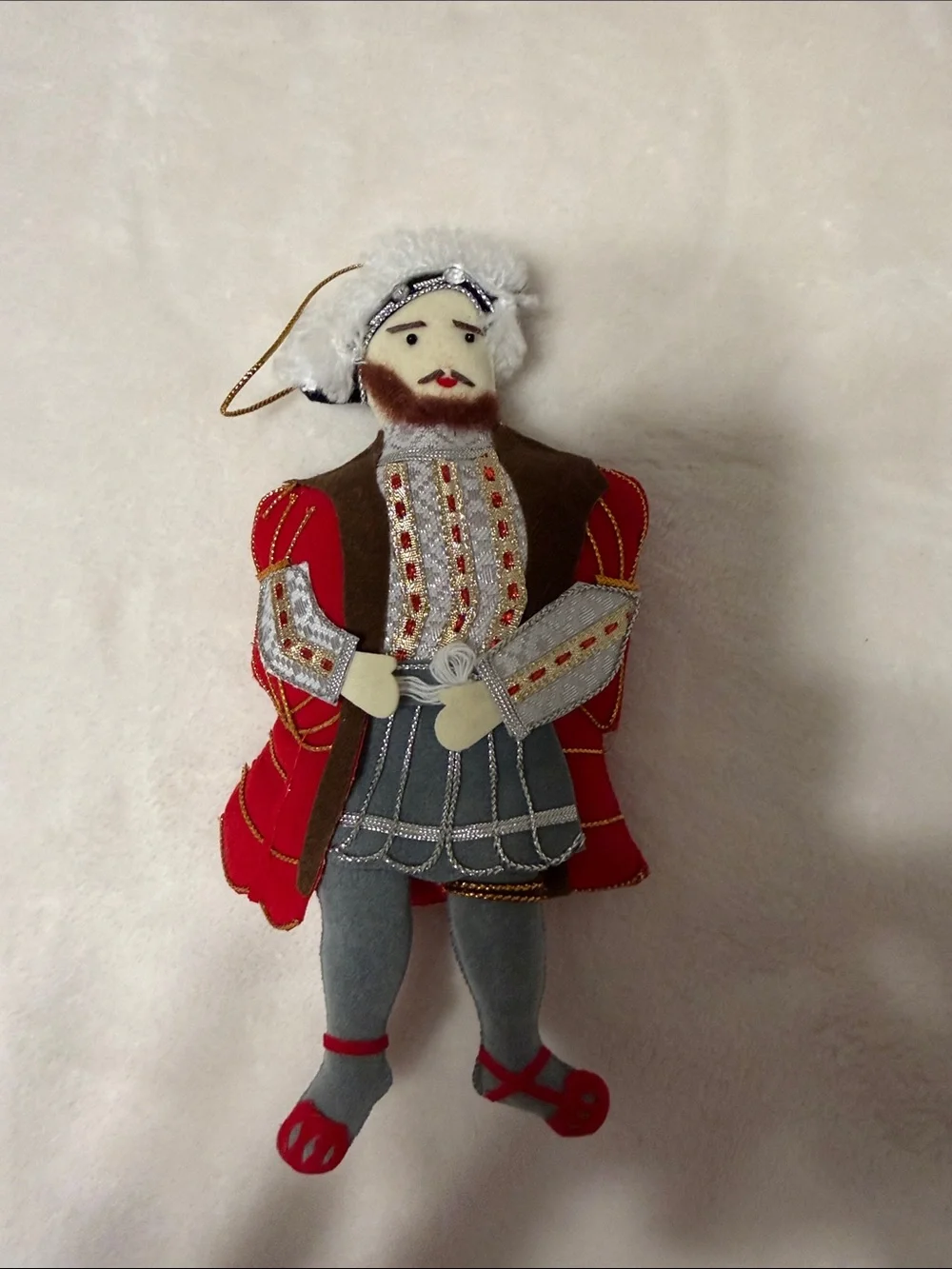 Henry VIII Jane Seymour holiday ornaments